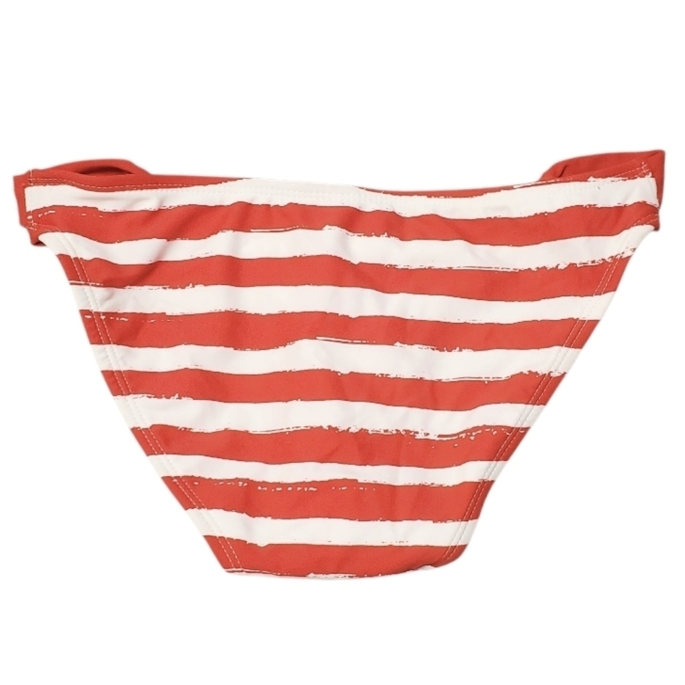 NWT Xhilaration Women's Striped Hipster Swim Bikini Bottom S - Picture 3 of 5